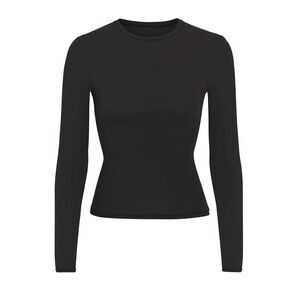 SKIMS Charcoal Long Sleeve Tee